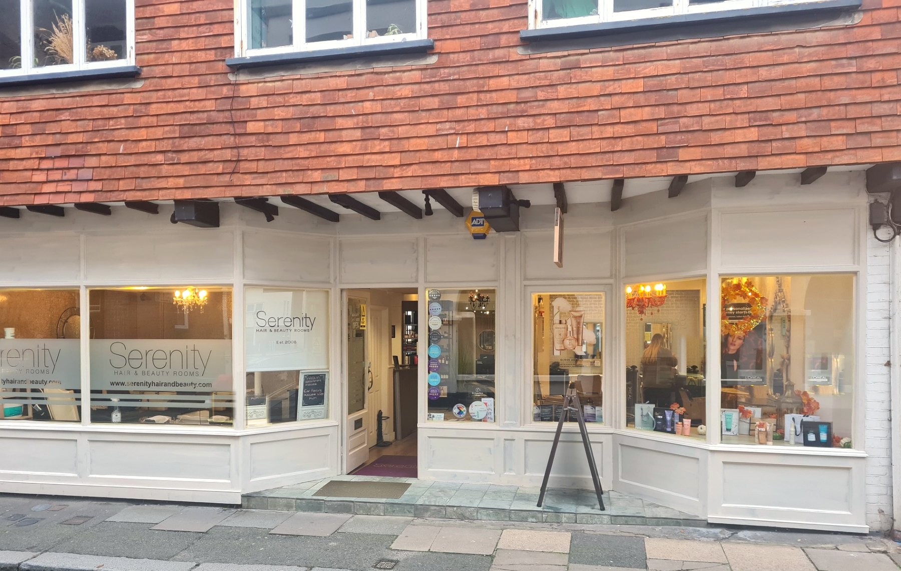 Serenity's shopfront on Hastings High Street